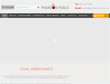 Tablet Screenshot of pearsonfuels.co.uk